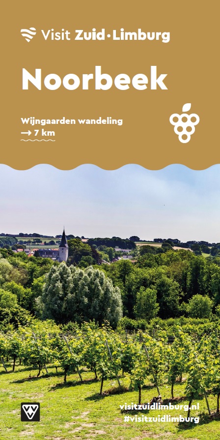 Cover brochure Wijngaarden wandeling Noorbeek